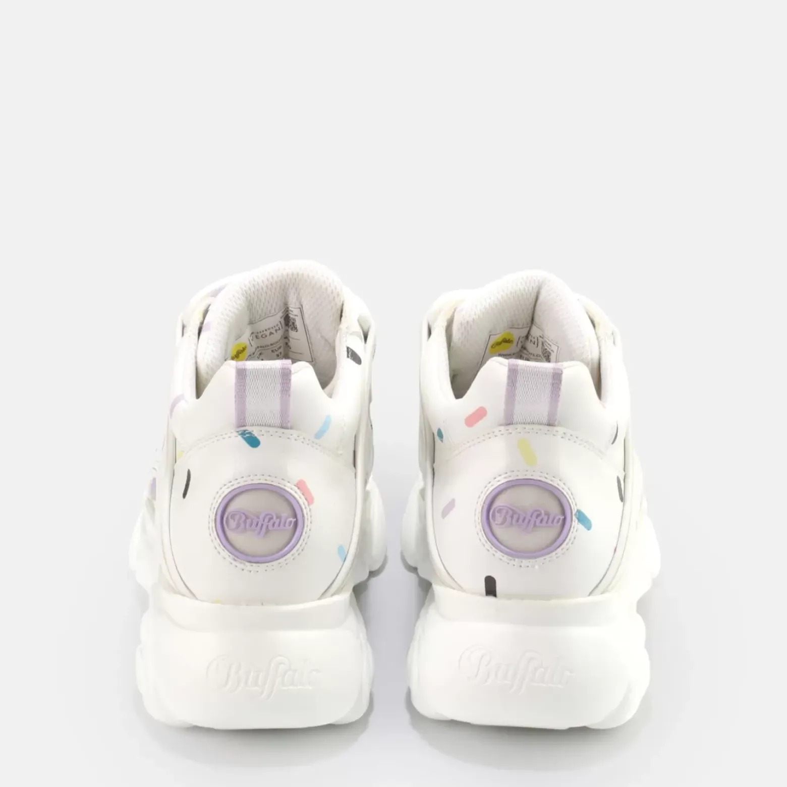 Hot BUFFALO Cld Corin Sneaker Candy Blanc