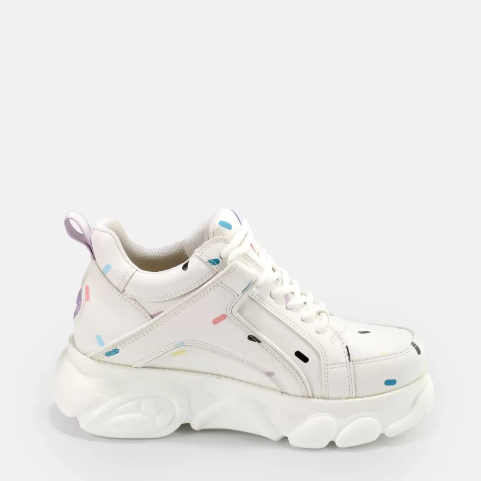 Hot BUFFALO Cld Corin Sneaker Candy Blanc