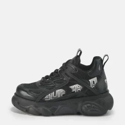 Online BUFFALO Cld Grid Baskets Basses Veganes Noir