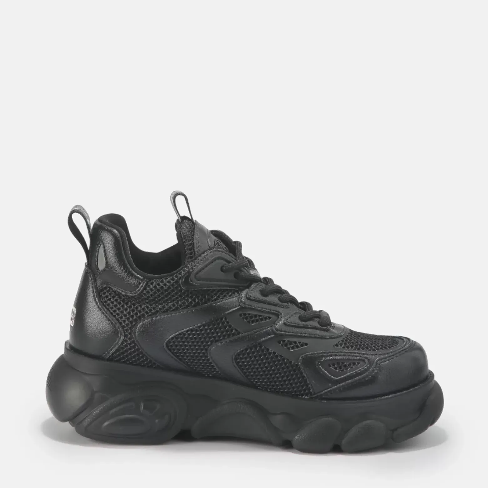 Online BUFFALO Cld Grid Baskets Basses Veganes Noir