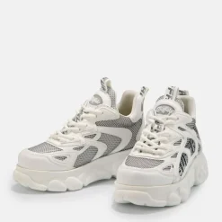 Online BUFFALO Cld Grid Men Baskets Veganes Blanc