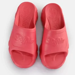 Flash Sale BUFFALO Cld Slide Claquettes De Piscine Veganes Rose Vif