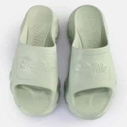 Best BUFFALO Cld Slide Claquettes De Piscine Veganes Menthe