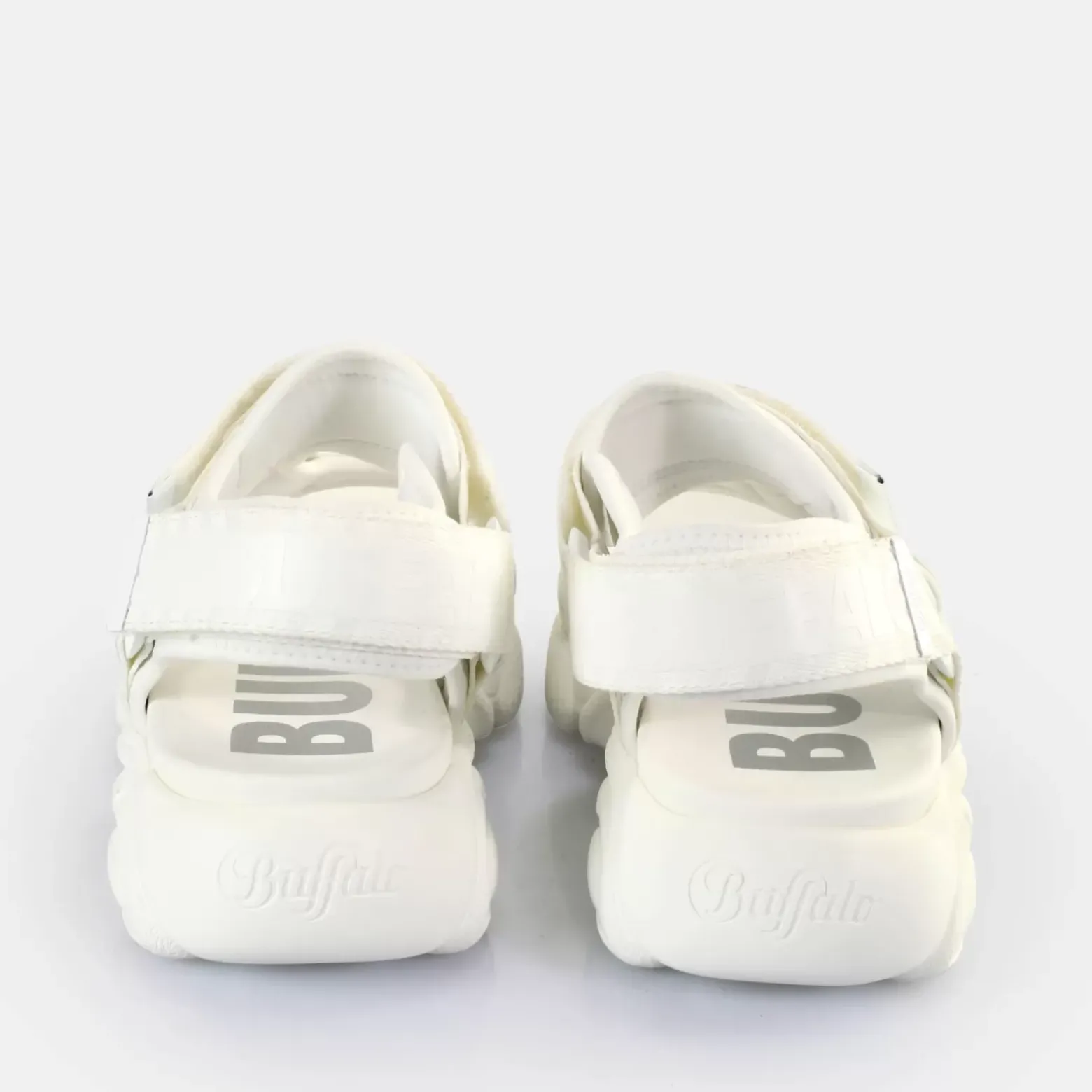Store BUFFALO Cld Tec Sandales A Plateforme Veganes Blanc