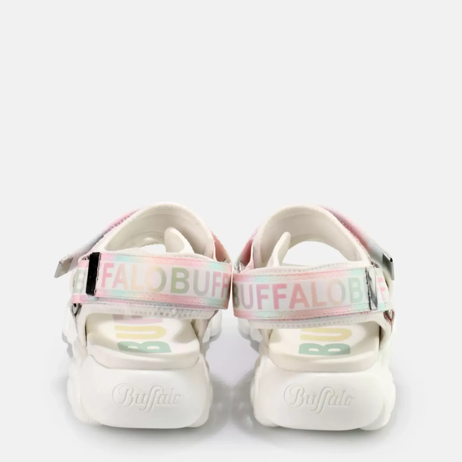 Store BUFFALO Cld Tec Sandales Veganes Blanc Nylon