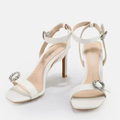 Shop BUFFALO Elena Sandales Blanc