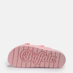 Best BUFFALO Eve Sol Sandales A Plateforme Veganes Rose Bonbon Rose Vif
