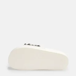 Outlet BUFFALO Fabia Claquettes Veganes Blanc