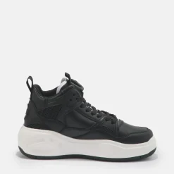 Cheap BUFFALO Flat Mid Baskets Veganes Noir