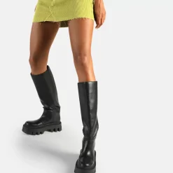 Fashion BUFFALO Flora Boot Bottes Vegan Noir