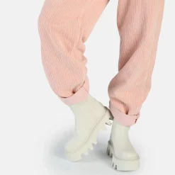 Fashion BUFFALO Flora Chelsea Hi Bottes Vegan Creme