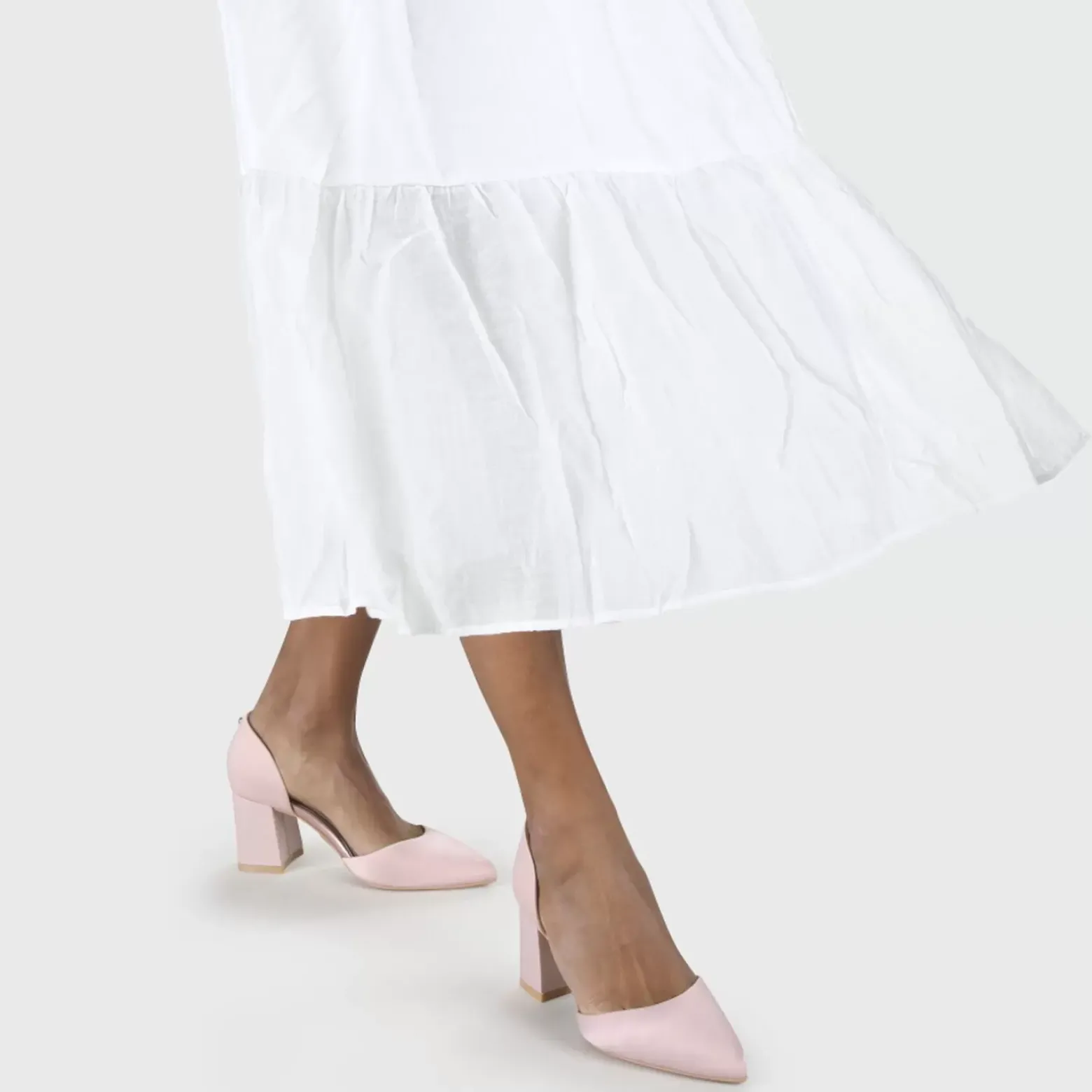 Hot BUFFALO Flora Escarpins Rose Rose Vif