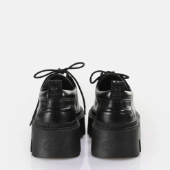 Store BUFFALO Flora Laceup Lo Chaussures Basses Vegan Pour Homme Noir