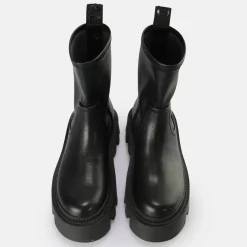 Fashion BUFFALO Flora Sockboot Bottes Vegan Noir