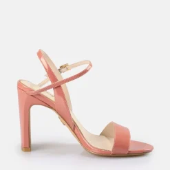 Flash Sale BUFFALO Jean Neat Sandales A Talon Vegan Berry Rouge