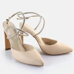 Shop BUFFALO Jolie Queen Sandales A Talon Veganes Creme