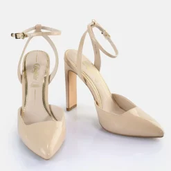 Online BUFFALO Jolie Vamp Sandales A Talon Veganes Beige