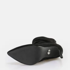 Outlet BUFFALO Juliet Zip Ankleboot Bottines Vegan Noir