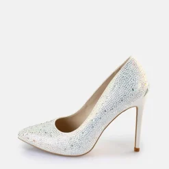 Outlet BUFFALO Juliette Ice Escarpins Vegans Perle Blanc