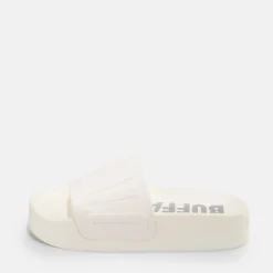 Best BUFFALO Lake Bold Sandales A Plateforme Veganes Blanc