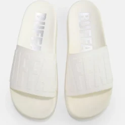 Best BUFFALO Lake Bold Sandales A Plateforme Veganes Blanc