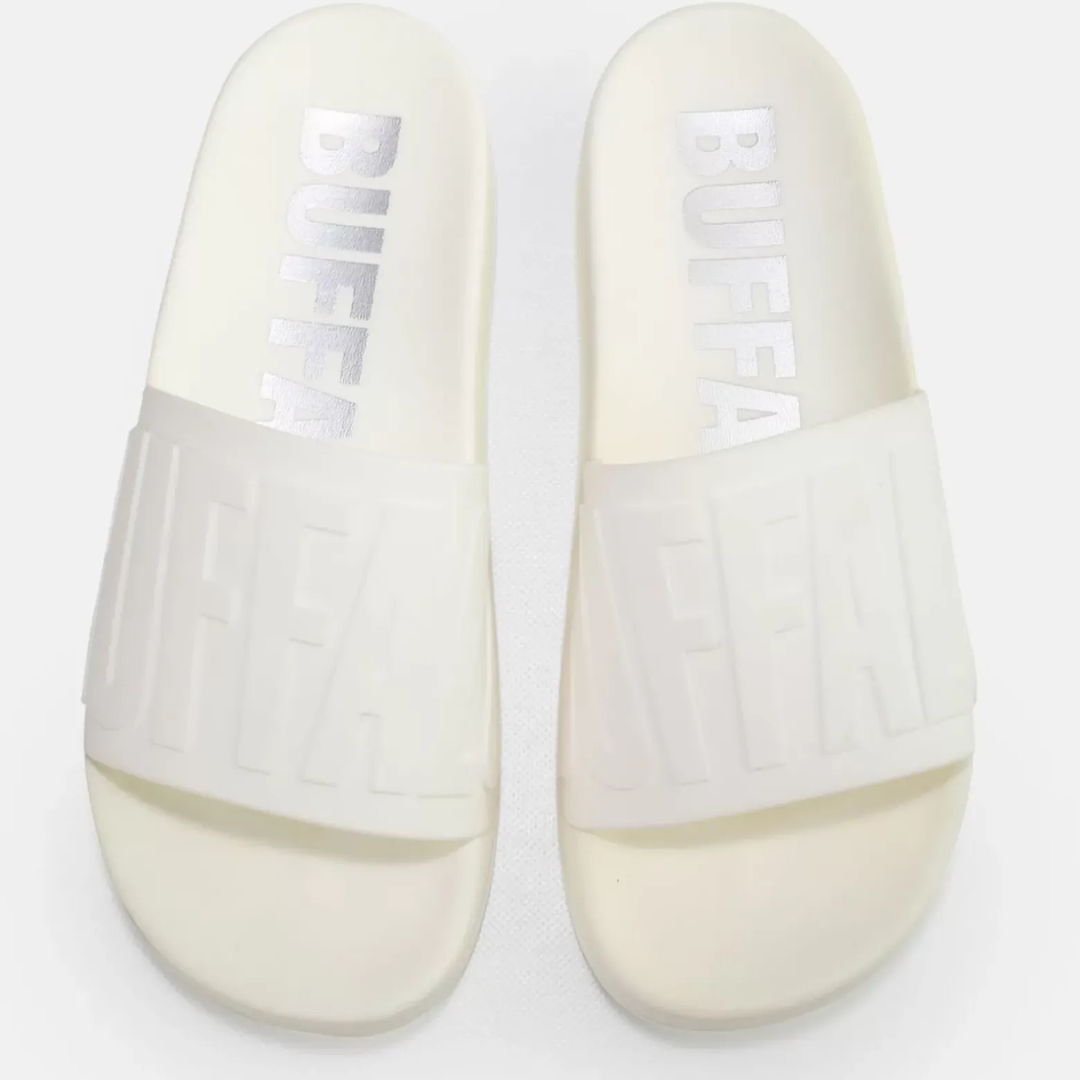 Best BUFFALO Lake Bold Sandales A Plateforme Veganes Blanc