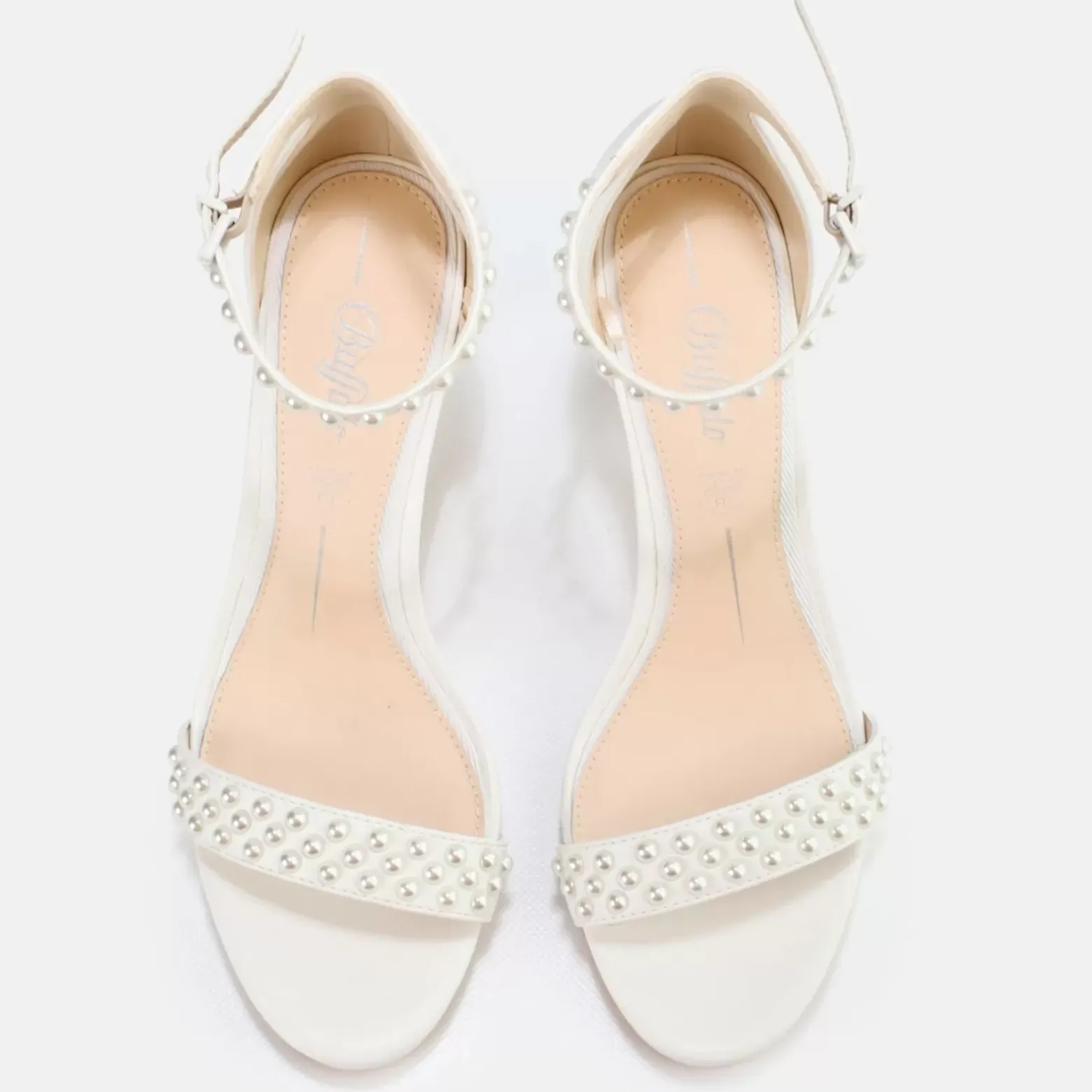 Hot BUFFALO Liana Sandales Blanc