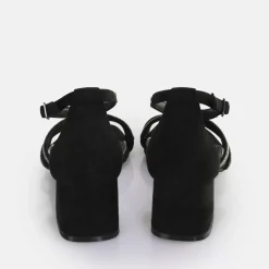 Online BUFFALO Lilly Glam Sandales A Talon Vegan Noir