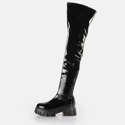 Discount BUFFALO Lion Over Bottes Vegan Noir