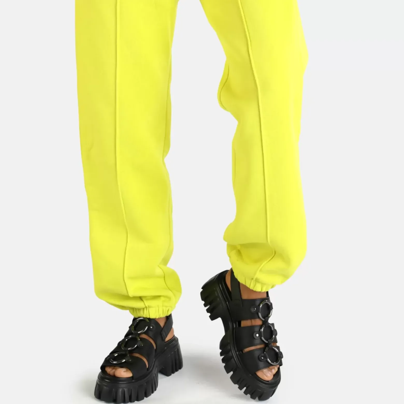 Sale BUFFALO Lion Pierce Sandales A Plateforme Veganes Noir