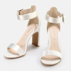 Online BUFFALO Lorena Sandales Ivoire No_Color