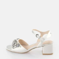 Hot BUFFALO Lucy Ice Sandales A Talon Ivoire No_Color