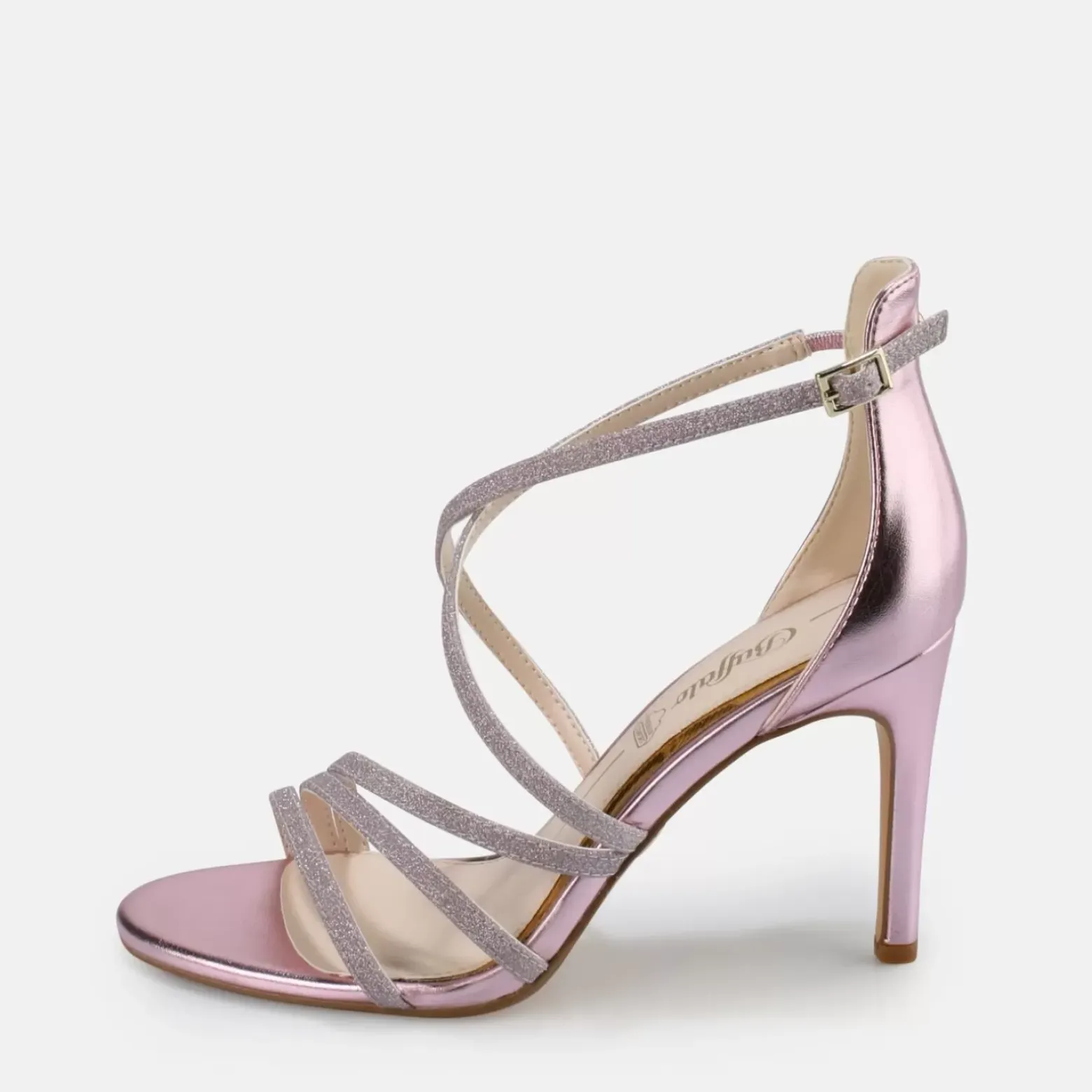 Best BUFFALO Makai 2 Sandales A Talon Vegan Pink Rose