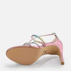 Cheap BUFFALO Makai 2 Sandales A Talon Vegan Rainbow