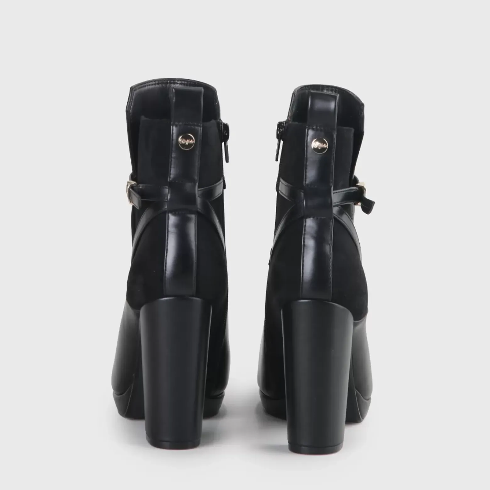 Flash Sale BUFFALO Mariela Bottines Cheville Veganes Noir