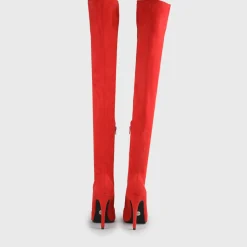 Discount BUFFALO Marjorie Cuissardes Veganes Rouge