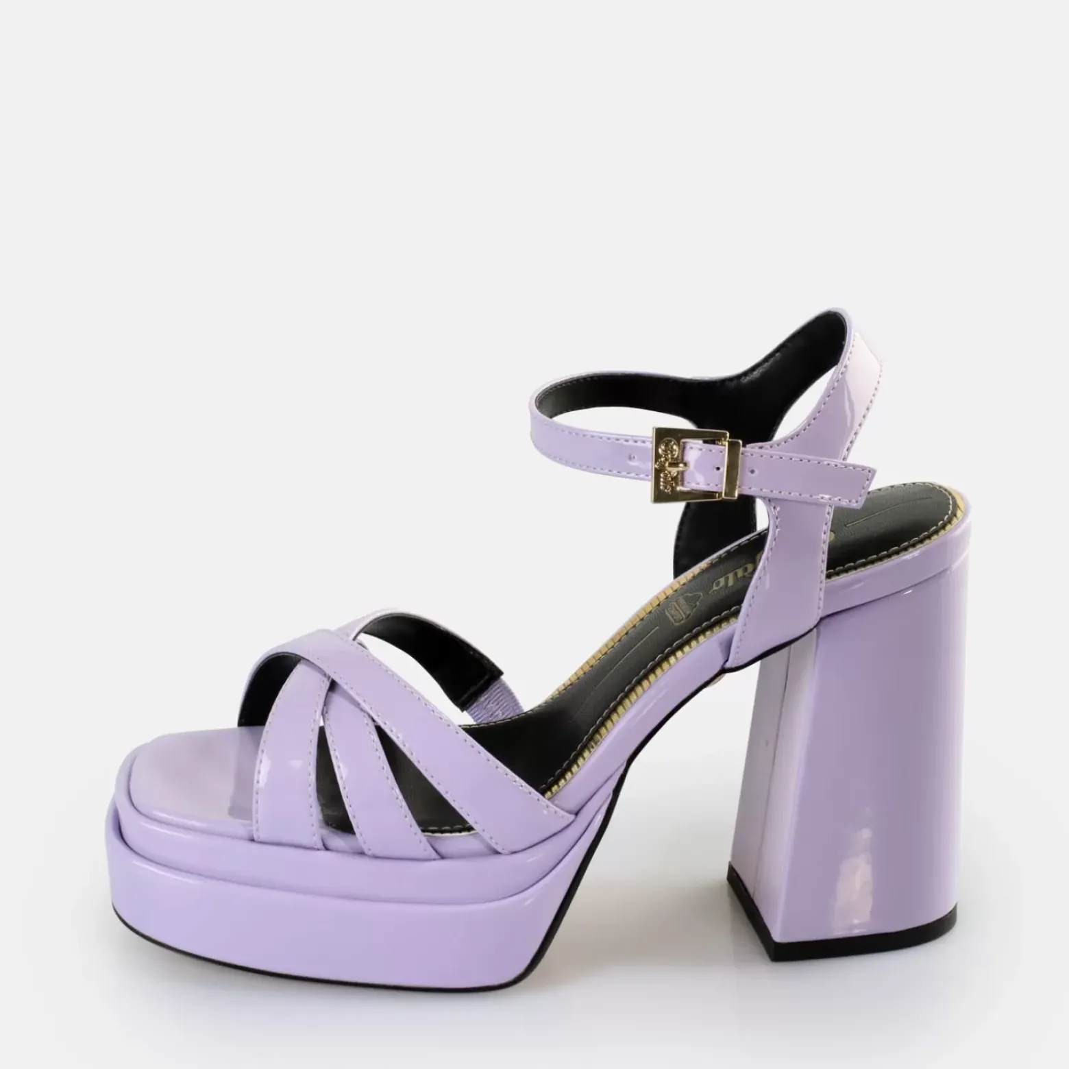 Shop BUFFALO May Donna Sandales A Talon Veganes Lavande