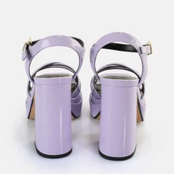 Shop BUFFALO May Donna Sandales A Talon Veganes Lavande