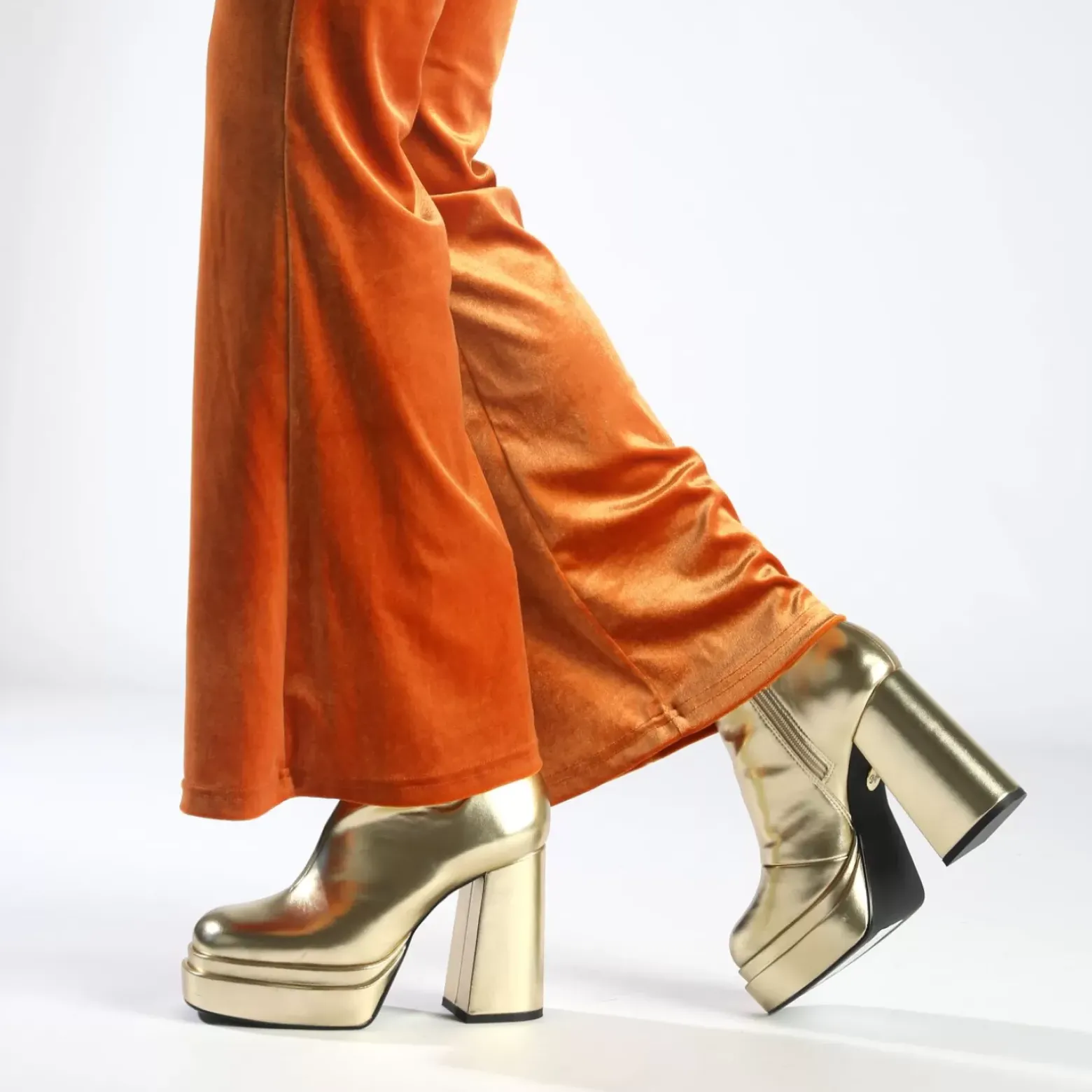 Flash Sale BUFFALO May Zip Boot Mid Bottines Vegan Or