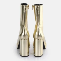 Flash Sale BUFFALO May Zip Boot Mid Bottines Vegan Or