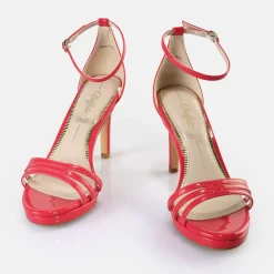 Online BUFFALO Melissa 2 Sandales A Talon Veganes Rose Vif