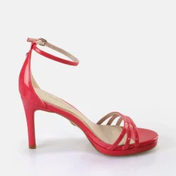 Online BUFFALO Melissa 2 Sandales A Talon Veganes Rose Vif