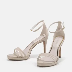 Cheap BUFFALO Melissa 2 Sandales Veganes Beige