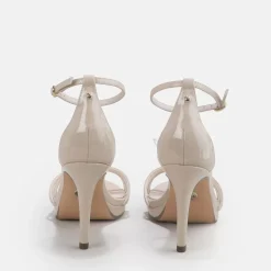 Cheap BUFFALO Melissa 2 Sandales Veganes Beige