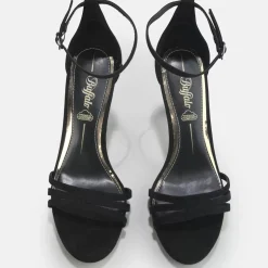 Clearance BUFFALO Melissa 2 Sandales Veganes Noir