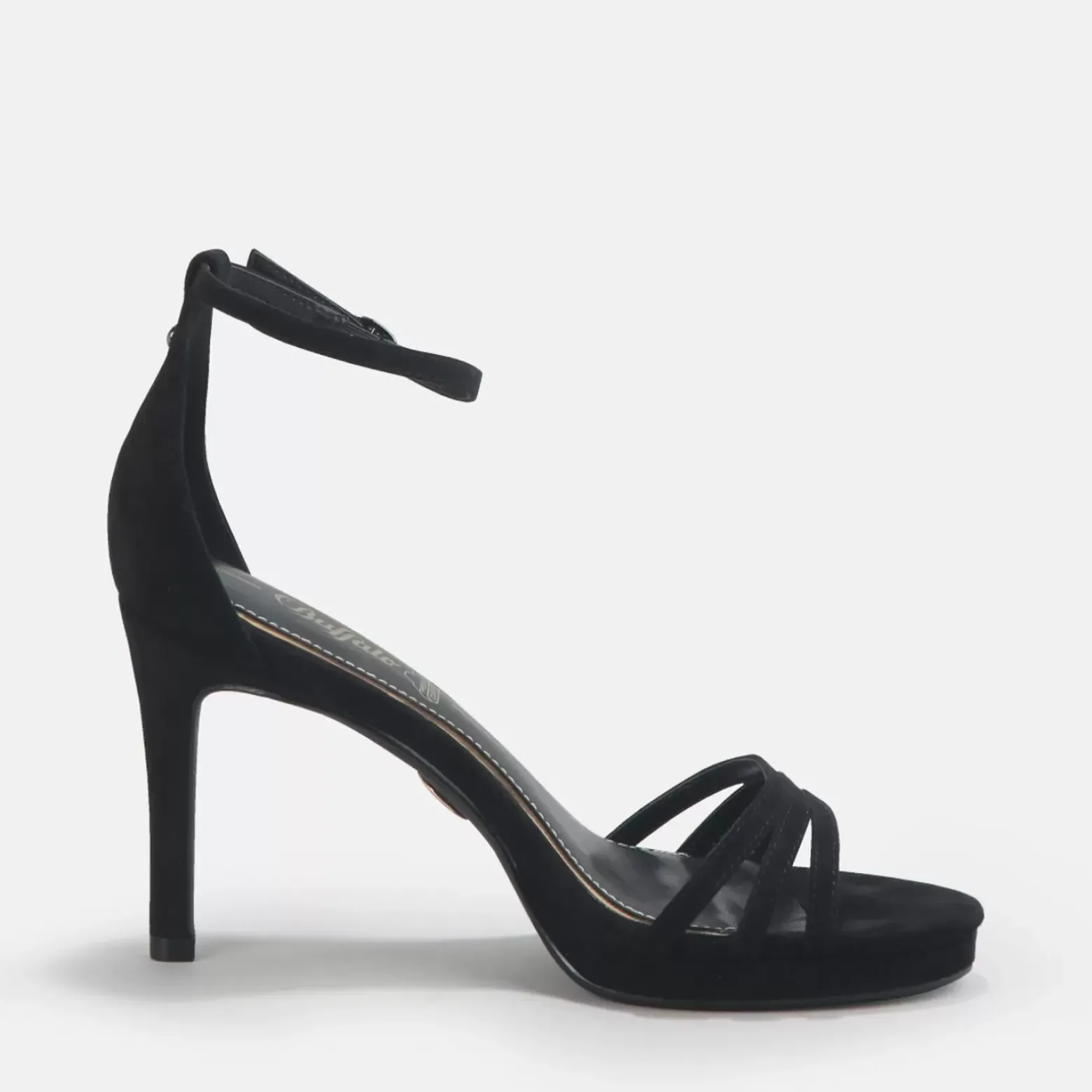 Clearance BUFFALO Melissa 2 Sandales Veganes Noir