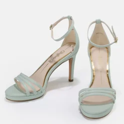 Outlet BUFFALO Melissa Sandales Veganes Vert Menthe No_Color