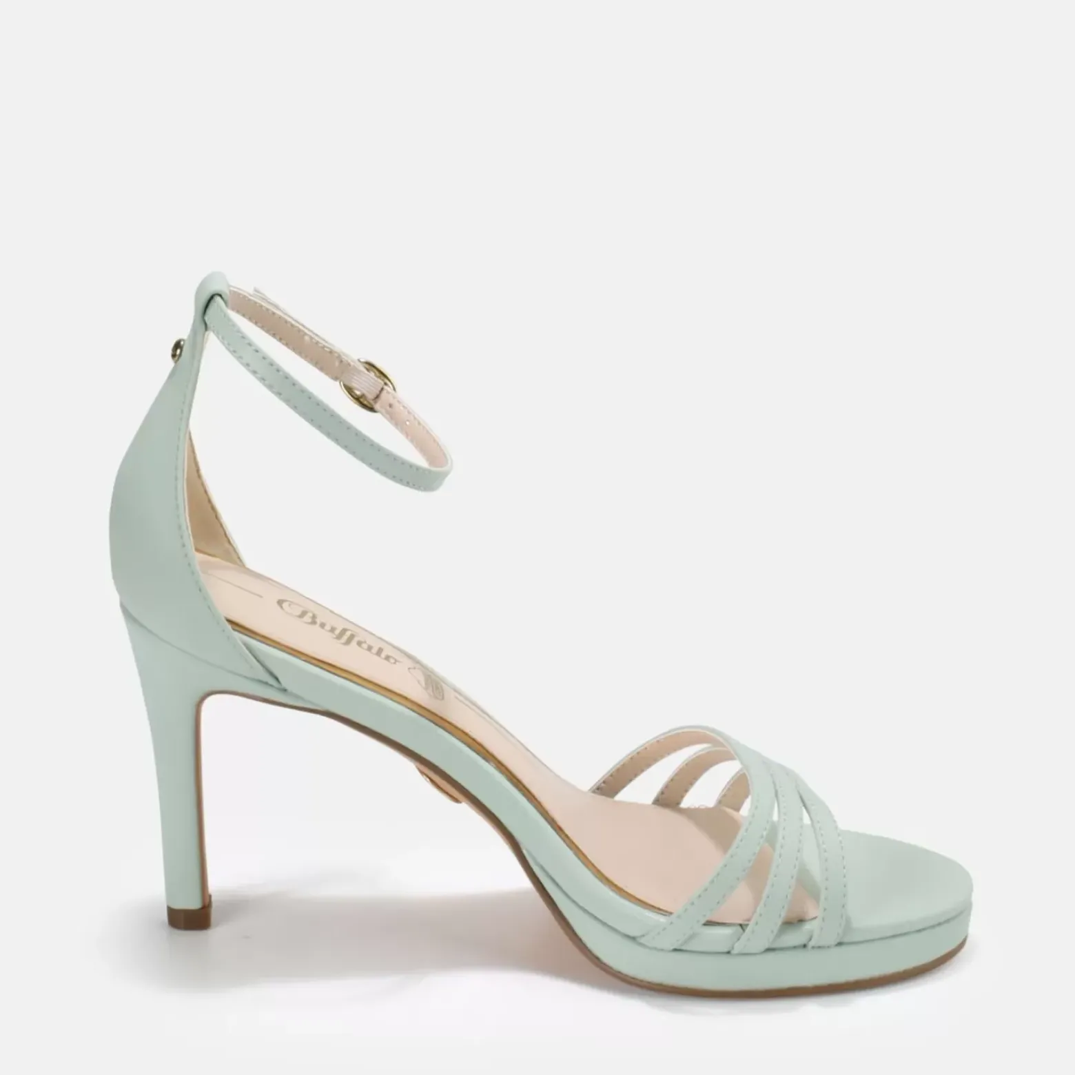 Outlet BUFFALO Melissa Sandales Veganes Vert Menthe No_Color
