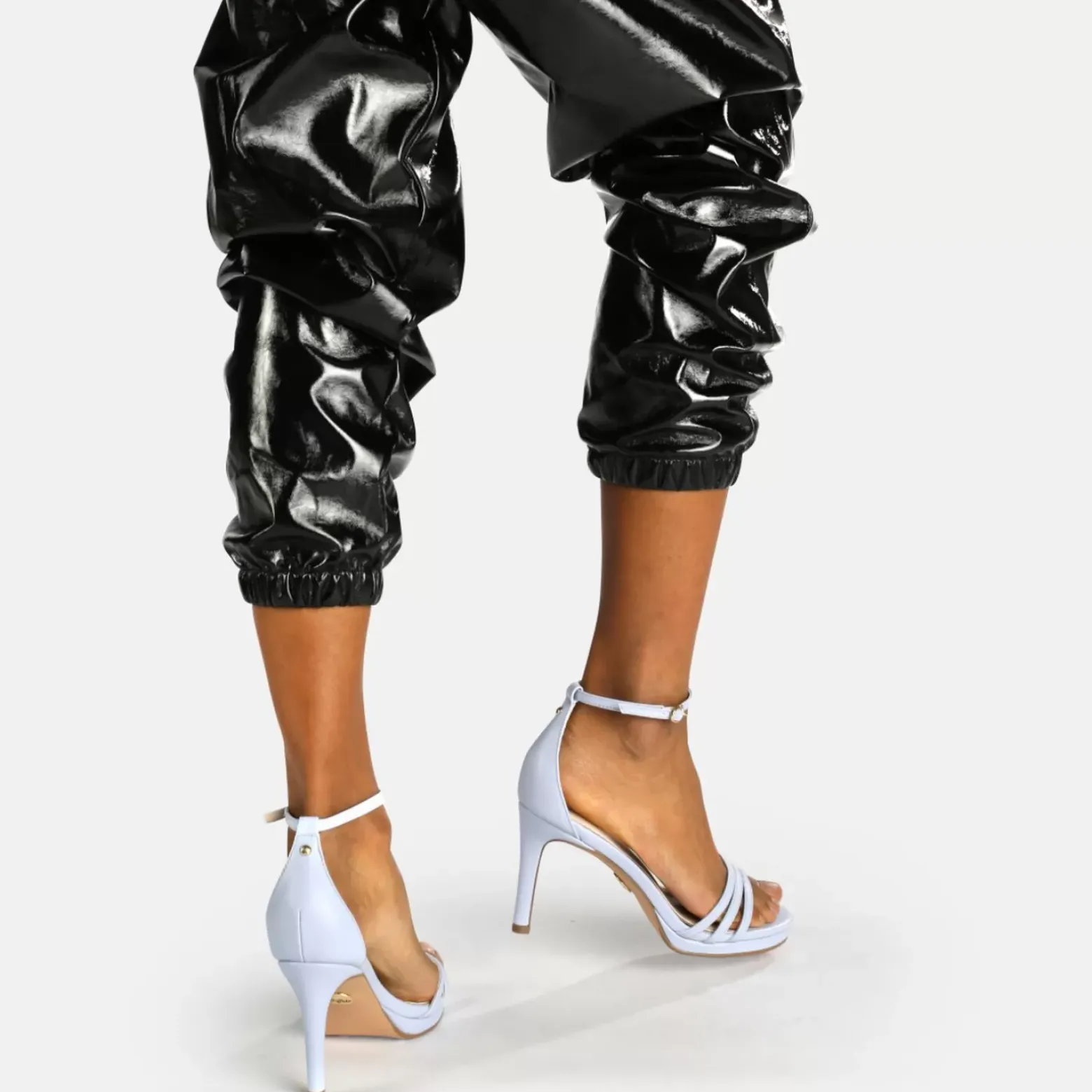 Hot BUFFALO Melissa Sandales Veganes Clair Bleu