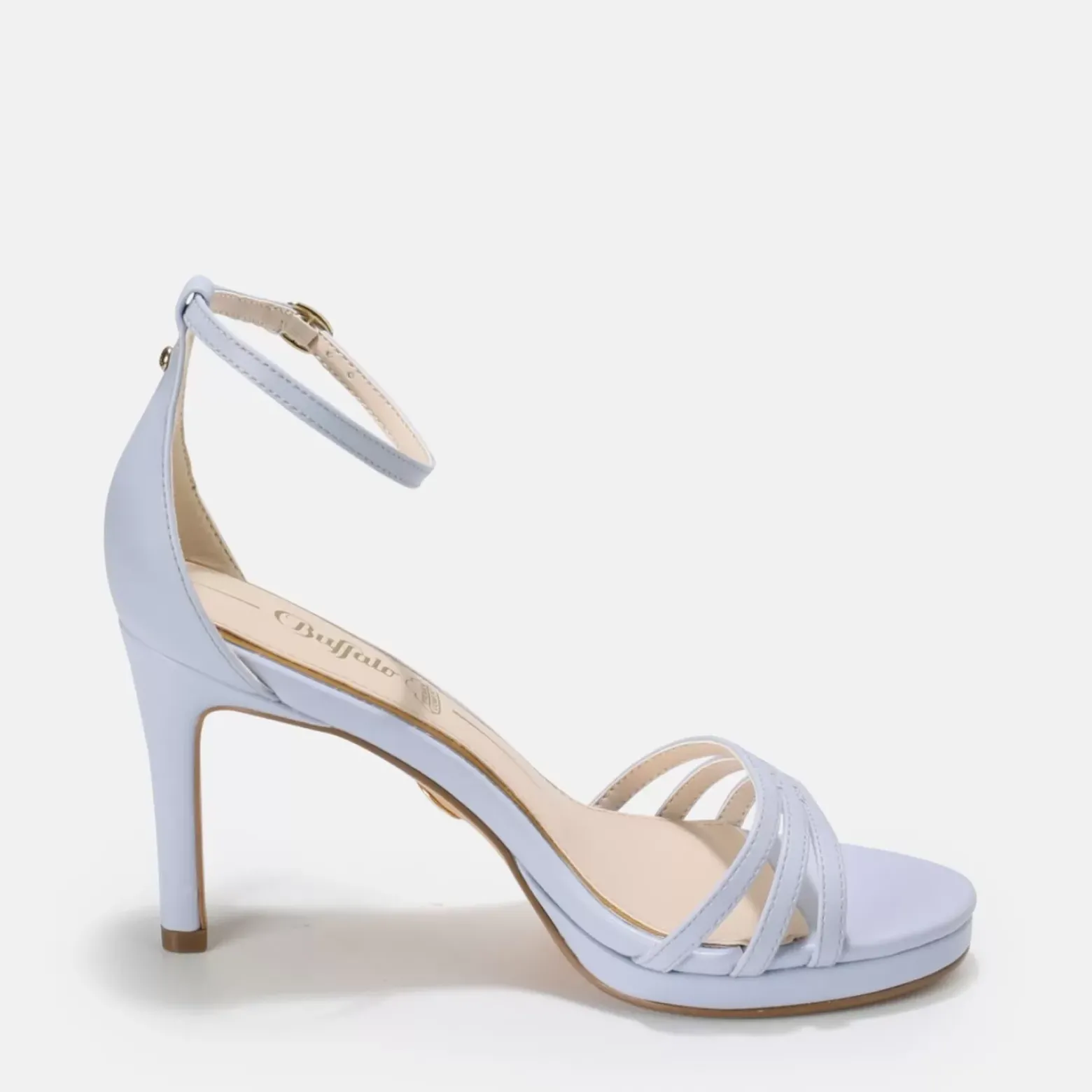 Hot BUFFALO Melissa Sandales Veganes Clair Bleu